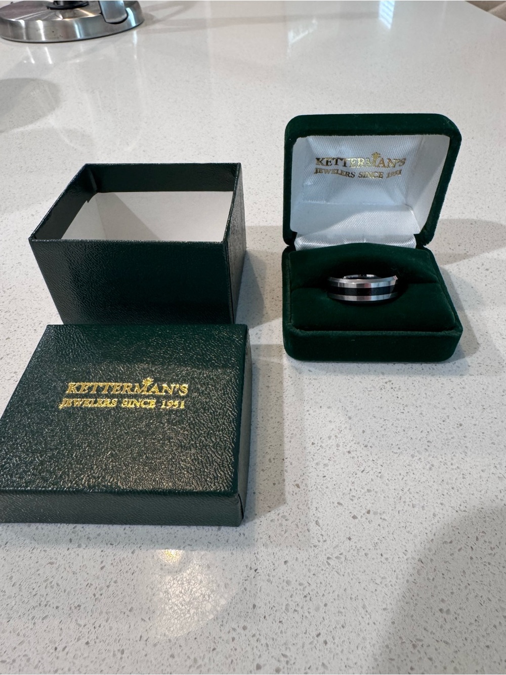 Mens Tungsten Wedding Band